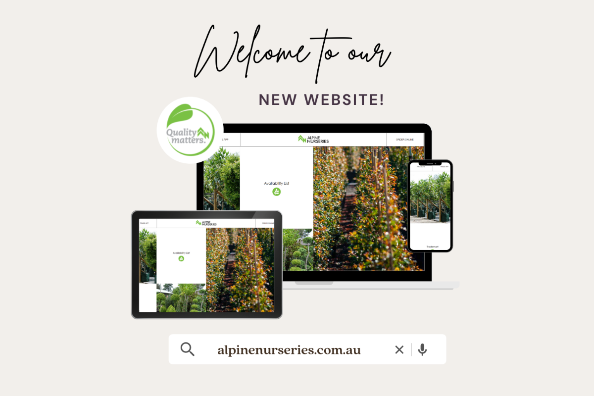 Alpine Nurseries new website launch